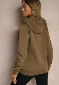 Ciemnozielona Bluza z Kapturem Harasphei