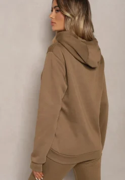 Ciemnozielona Bluza z Kapturem Corbetes