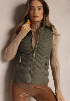 Ciemnozielona Kamizelka Phoebele