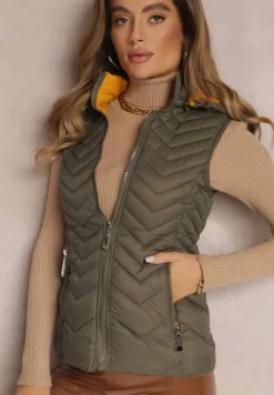 Ciemnozielona Kamizelka Phoebele