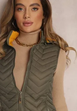 Ciemnozielona Kamizelka Phoebele