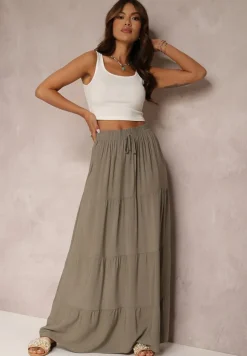 Ciemnozielona Spódnica Kainne