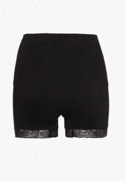Czarna Bielizna modelująca High Waist z Koronką Hivivia