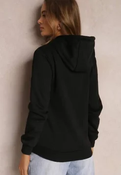 Czarna Bluza z Kapturem Corbetes