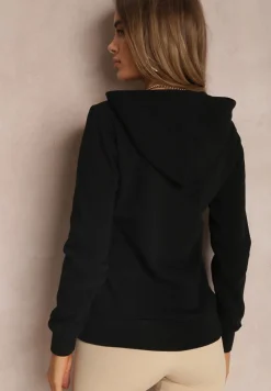 Czarna Bluza z Kapturem Medo