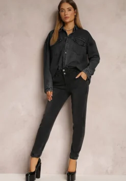 Czarne Jeansy Joggery Ketsiah