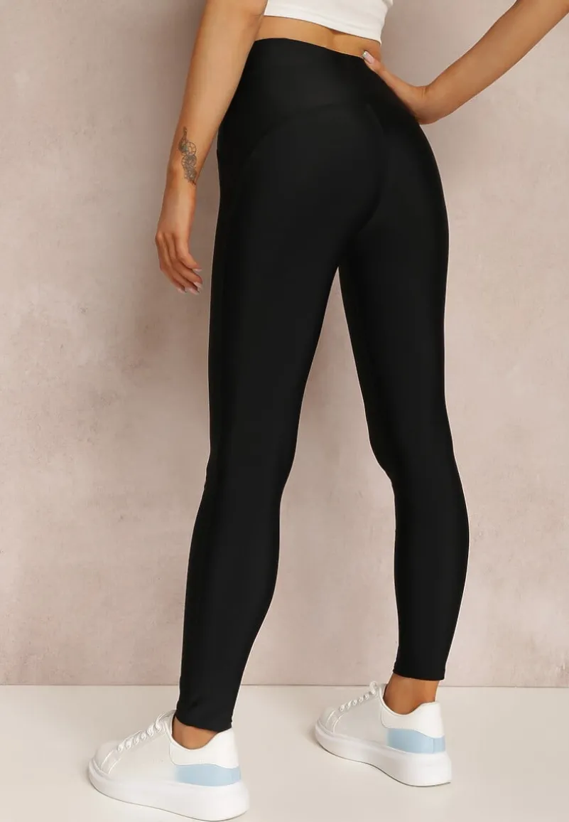 Czarne Legginsy Hyraste