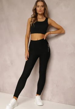 Czarne Legginsy Ialiris