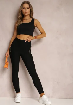 Czarne Legginsy Ialiris