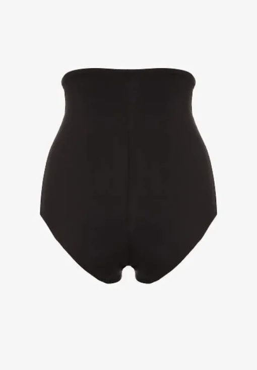 Czarne Majtki Modelujące High Waist Savirolle