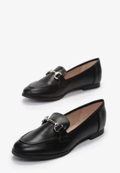 Czarne Mokasyny Sakina