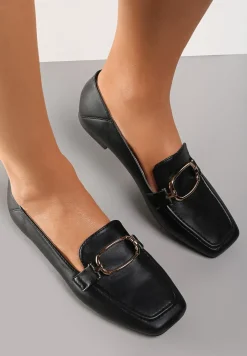 Czarne Mokasyny Salopea