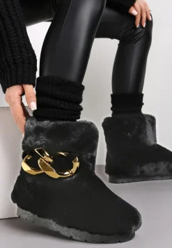 Czarne Śniegowce Dephare