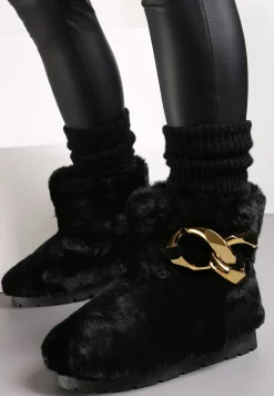 Czarne Śniegowce Dephare