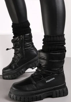 Czarne Śniegowce Flagreat