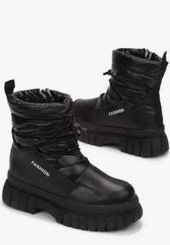 Czarne Śniegowce Flagreat