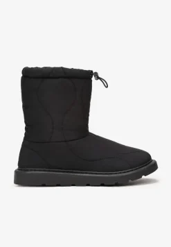 Czarne Śniegowce Pikowane Lessela