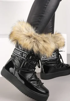 Czarne Śniegowce Volumnia