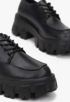 Czarne Półbuty Kephea
