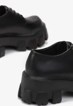 Czarne Półbuty Kephea