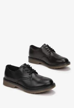 Czarne Półbuty Wiązane Soulem