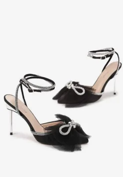 Czarne Sandały Alhan