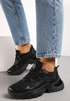 Czarne Sneakersy Dorameia