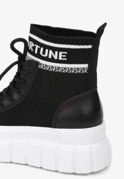 Czarne Sneakersy Khlorolea