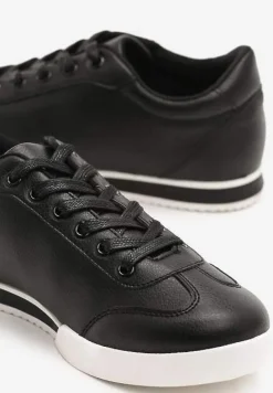 Czarne Sneakersy Turning Away