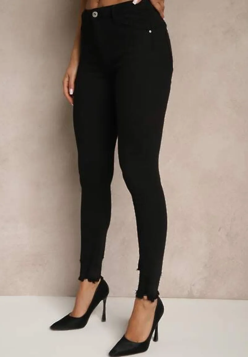 Czarne Spodnie Skinny Tenyrea