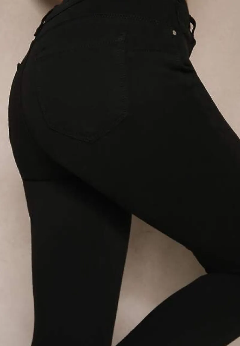 Czarne Spodnie Skinny Tenyrea