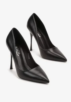 Czarne Szpilki w Klasycznym Stylu Rilefia