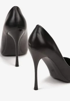 Czarne Szpilki w Klasycznym Stylu Rilefia