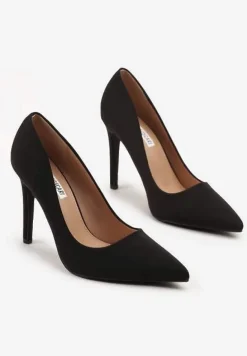 Czarne Szpilki w Klasycznym Stylu Doviria