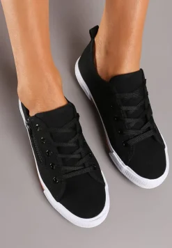 Czarne Tenisówki Salodella