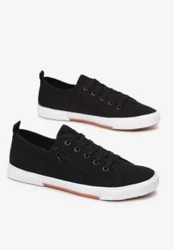 Czarne Tenisówki Salodella