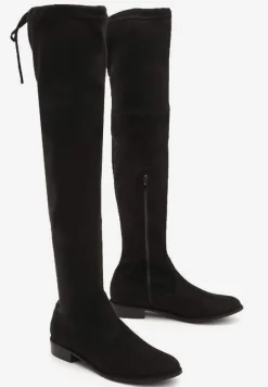 Czarne Zamszowe Kozaki Sorry Not Sorry