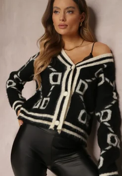 Czarny Kardigan Sethoy
