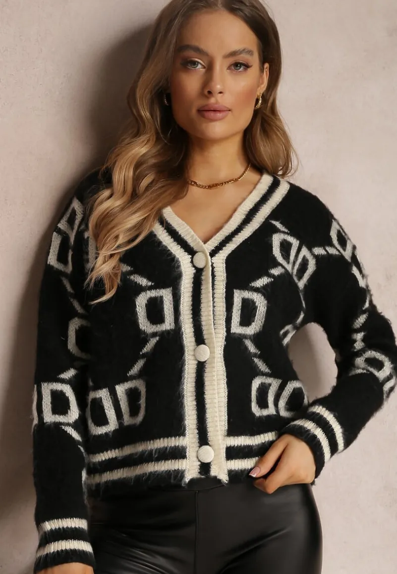 Czarny Kardigan Sethoy