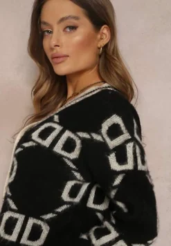 Czarny Kardigan Sethoy