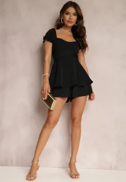 Czarny Kombinezon Astinca