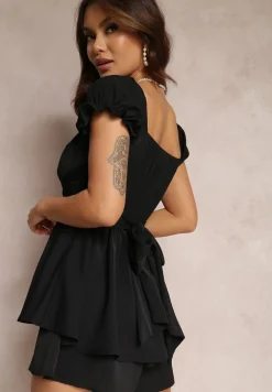 Czarny Kombinezon Astinca