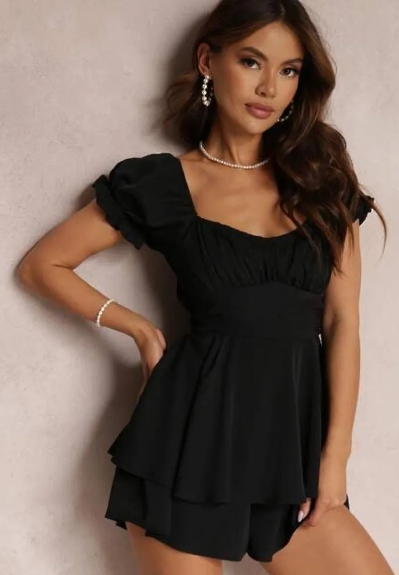 Czarny Kombinezon Astinca