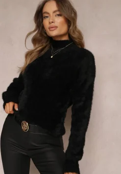 Czarny Sweter Wełniany Merrill