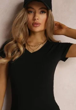 Czarny T-shirt Mirasura