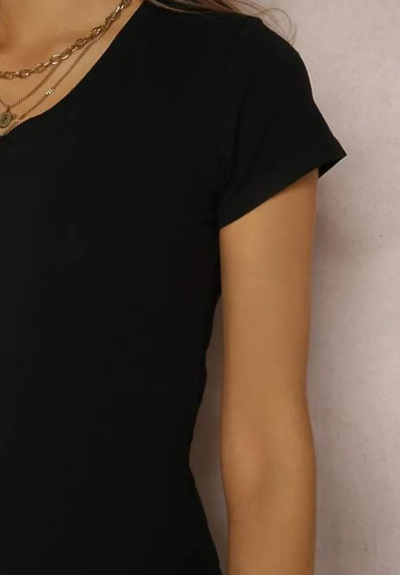 Czarny T-shirt Mirasura