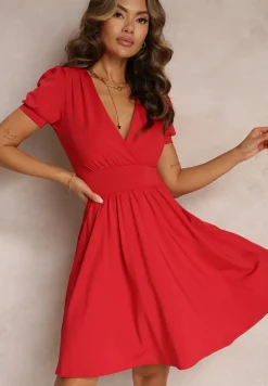 Czerwona Sukienka Agamia
