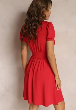 Czerwona Sukienka Agamia