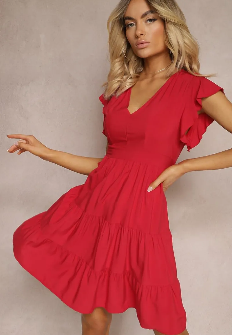 Czerwona Sukienka Anileia