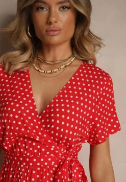 Czerwona Sukienka Boliphise